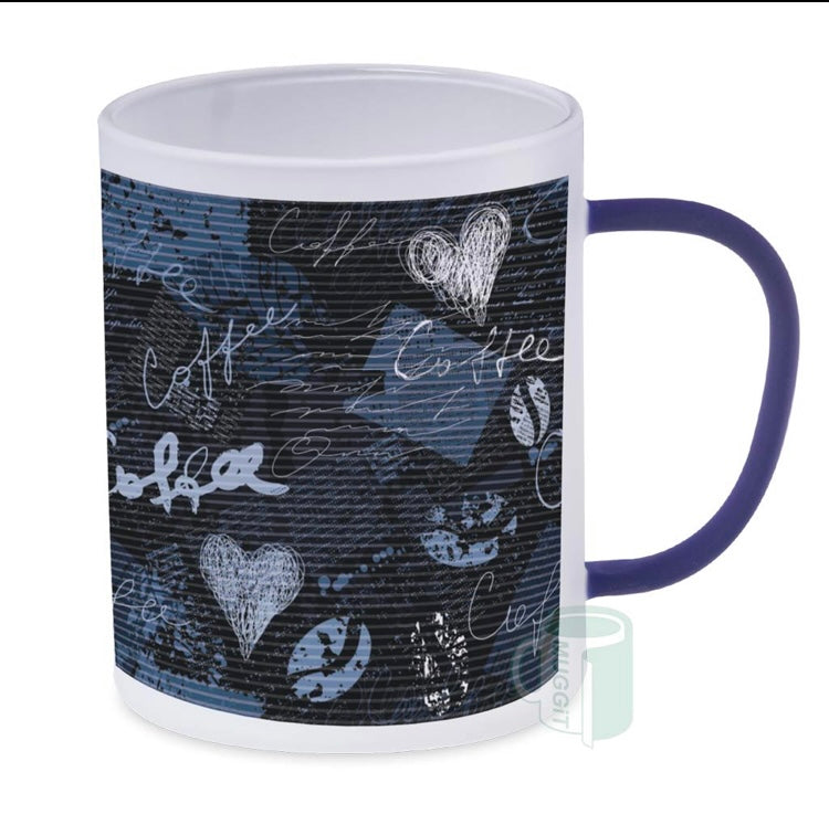 Frosted 13oz Glass Mugs