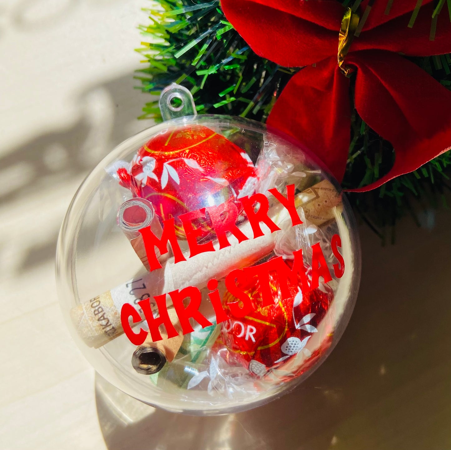 Personalised Money Bauble
