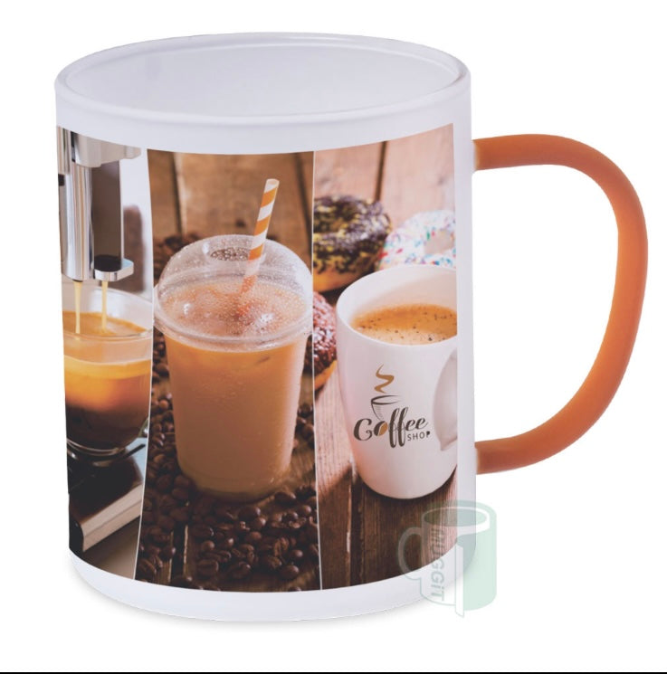 Frosted 13oz Glass Mugs
