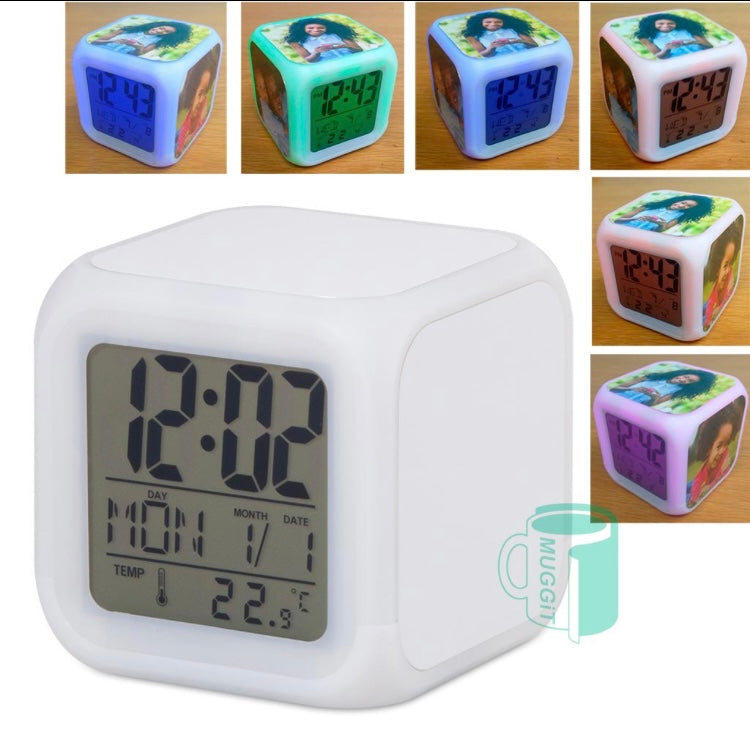 Clock Digital Cube