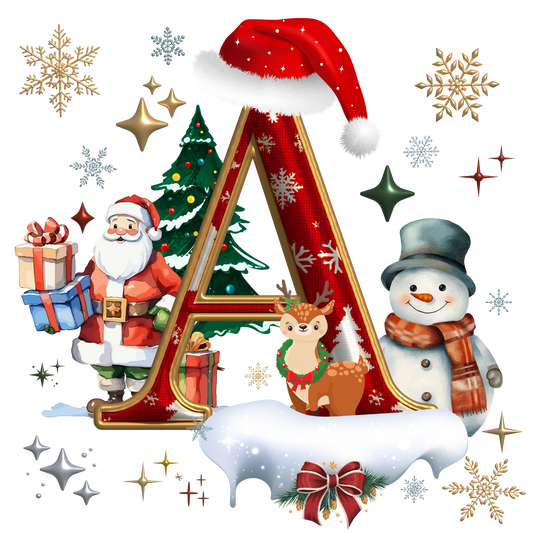 KIDS Alphabet XMAS T-shirts