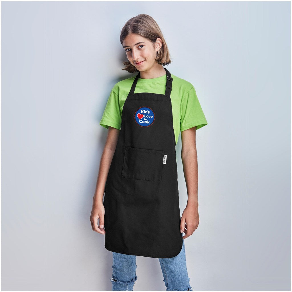 Kids Trickle Bib Apron with print