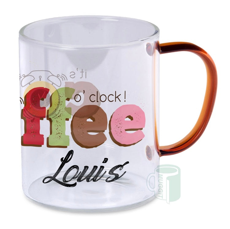 Clear 13oz Glass Mugs