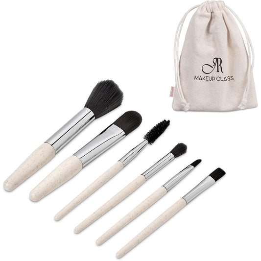 Eva & Elm Breana Makeup Brushes with bag and printing