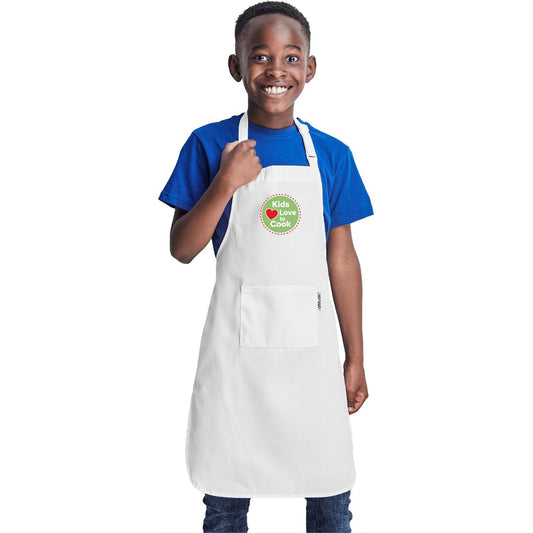 Kids Trickle Bib Apron with print