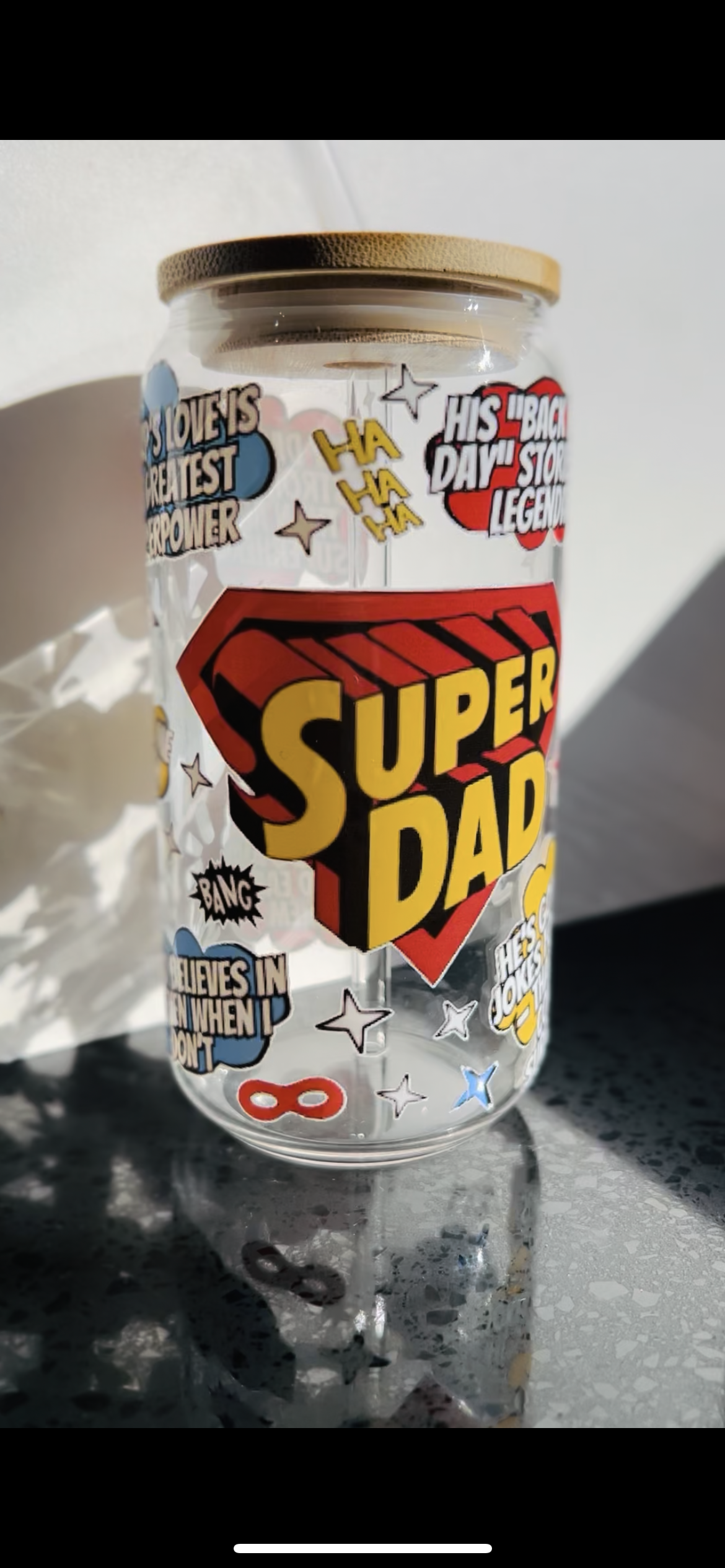 DAD Drinking Glasses