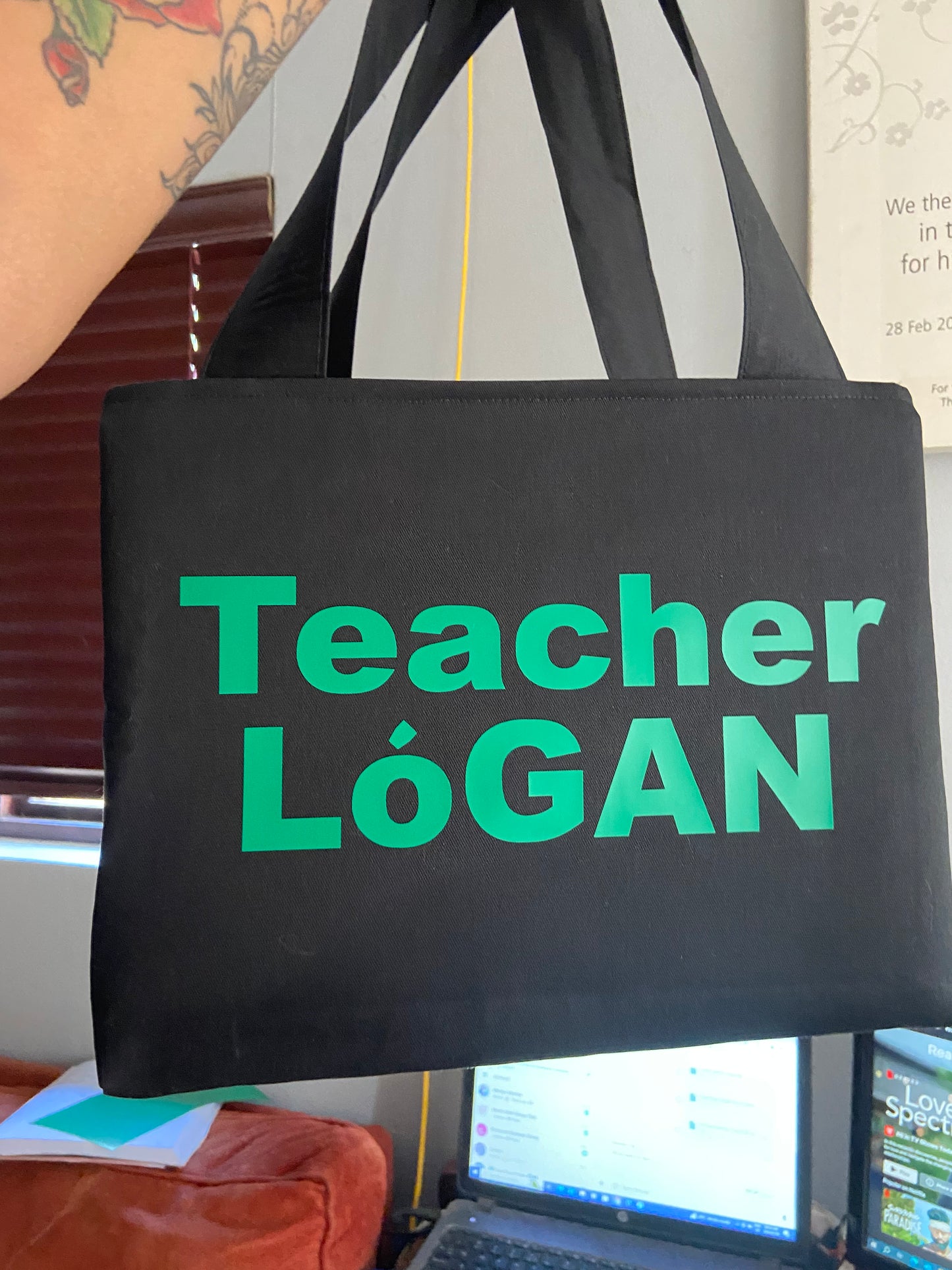 Personalised Teacher / Shopping Organizer